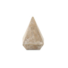 Load image into Gallery viewer, Pyramid Decorative Sculpture - Brown
