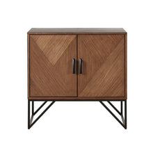 Load image into Gallery viewer, Krista - Accent Cabinet With Magnetic Doors - Brown
