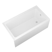 Load image into Gallery viewer, Alcove Soaking Bathtub With Skirt - Back - To - Wall Design - Glossy White
