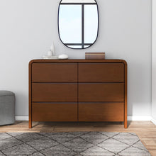 Load image into Gallery viewer, Lionel - 6 Drawer Dresser - Brown
