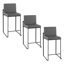 Load image into Gallery viewer, Fuji - Contemporary Modern Elegance, High Back Counter Stool
