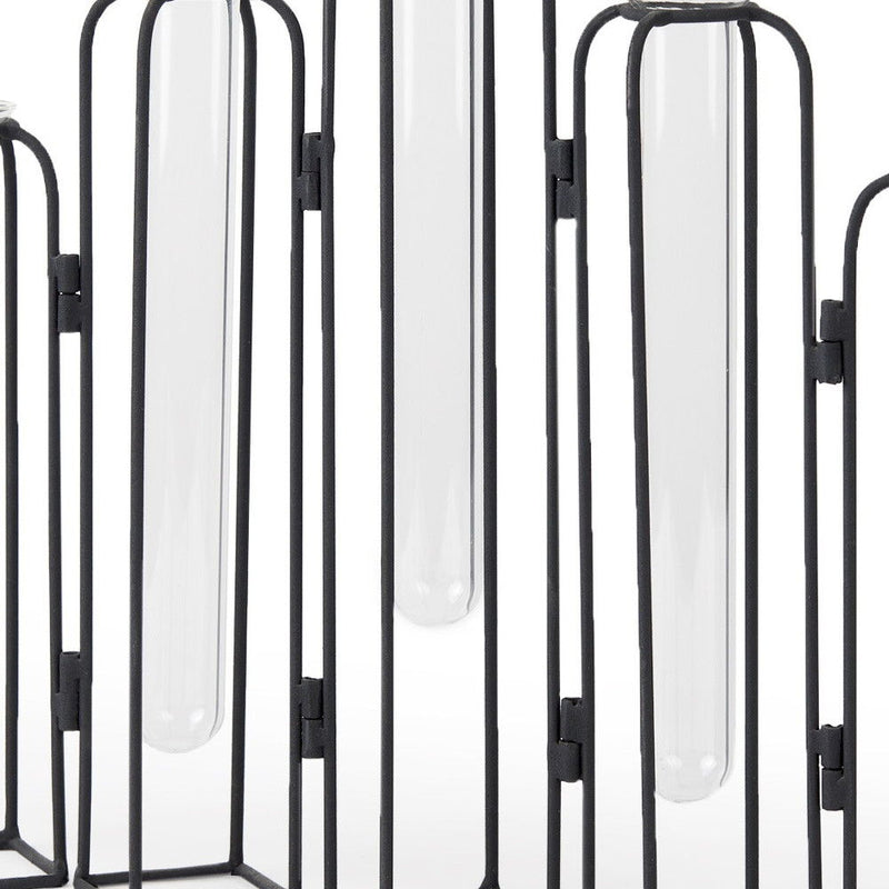 Five Tube Table Vase - Clear / Clear