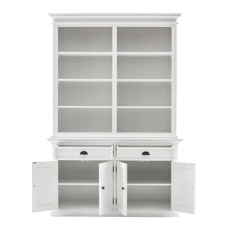Adjustable Four Tier Bookcase (397123) - White