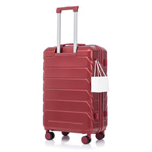 Load image into Gallery viewer, Hard Shell Luggage With Scratch Resistant Surface, 4 Wheels, Combination Lock &amp; Side Hooks
