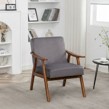 Load image into Gallery viewer, Accent Chair, Classic Mid Century Modern For Extra Seating
