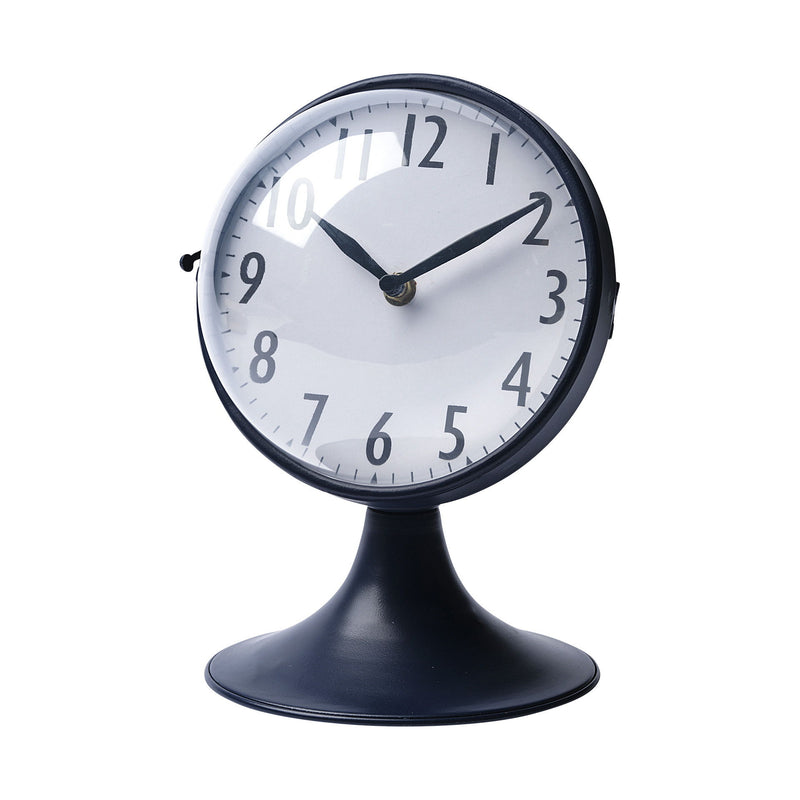 Dome Desk Table Clock - Blue