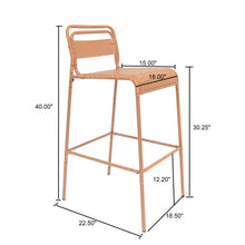 Load image into Gallery viewer, Carmella - Outdoor Barstool
