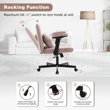 Load image into Gallery viewer, Criss Cross Armrest Office Chair With Wheels
