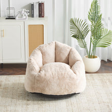 Load image into Gallery viewer, Albi - Indoor Cozy Armchair Style Bean Bag - Beige
