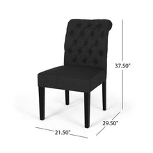 Load image into Gallery viewer, Broxton - Tuft Dining Rolltop Chairs With Button Tufted Backrest (Set of 2)
