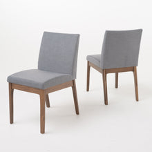 Load image into Gallery viewer, Contemporary Fabric Comfort Dining Chairs (Set of 2)
