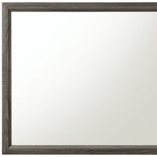 Load image into Gallery viewer, 35" Wood Framed Accent Mirror - Gray
