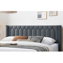 Load image into Gallery viewer, Platform Bed With Diamond Tufted Headboard
