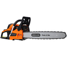 Load image into Gallery viewer, 62Cc Gas Powered Chainsaw With 20" Oregon Chain &amp; Bar 2 Cycle Petrol Handheld Cordless Design Epa Compliant - Orange
