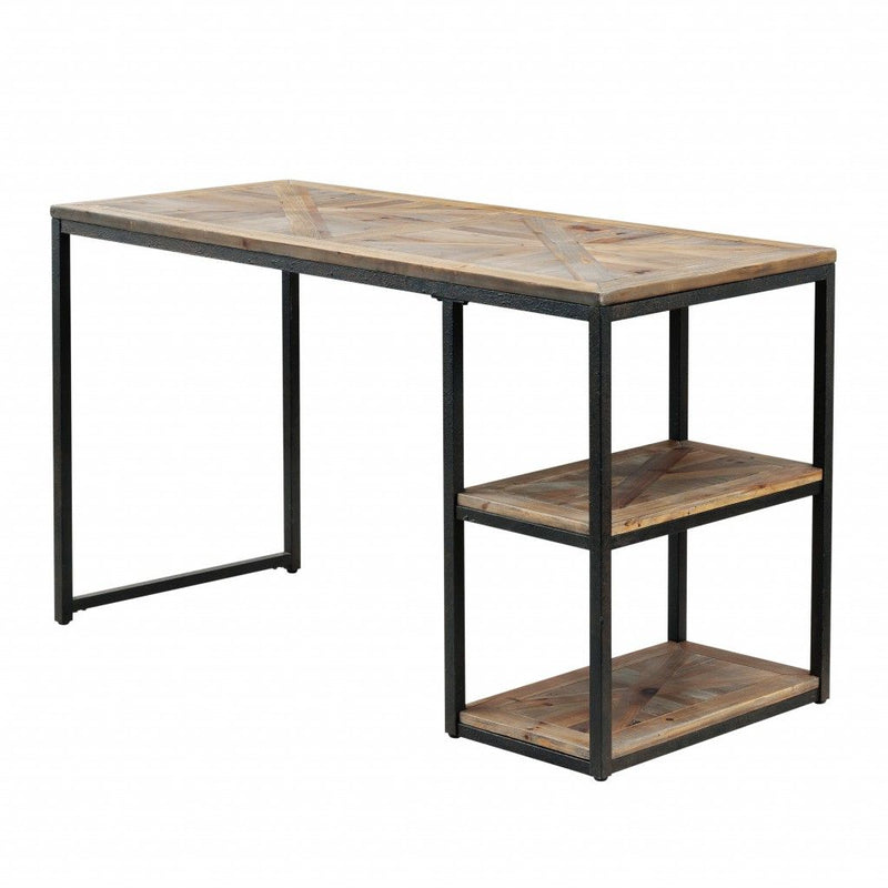 Writing Desk - Brown / Black