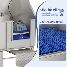 Load image into Gallery viewer, Stainless Steel Dog Washing Station With Seamless Design And Accessories - Silver
