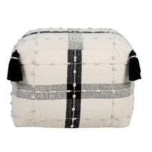 Load image into Gallery viewer, Cotton Ottoman - Black
