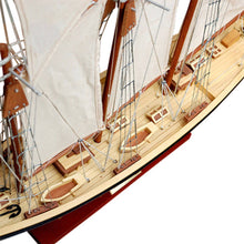 Load image into Gallery viewer, Hand Painted Model Boat (624662) - Dark Brown / White
