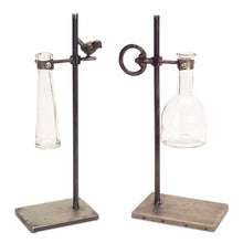 Load image into Gallery viewer, Apothecary Jar (Set of 2) - Clear / Black

