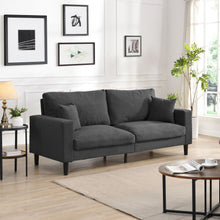 Load image into Gallery viewer, Modern Upholstered 3 Seat Sofa, High Resilience
