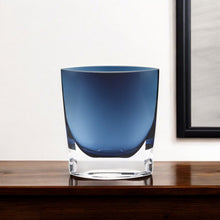Load image into Gallery viewer, Oval Table Vase - Midnight / Midnight
