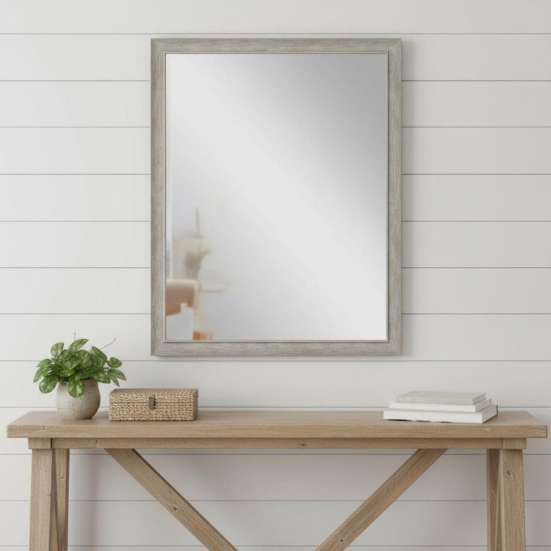 Framed Accent Mirror 44" - Silver