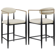 Load image into Gallery viewer, Kirkham - Upholstered Counter (Set of 2) - Beige
