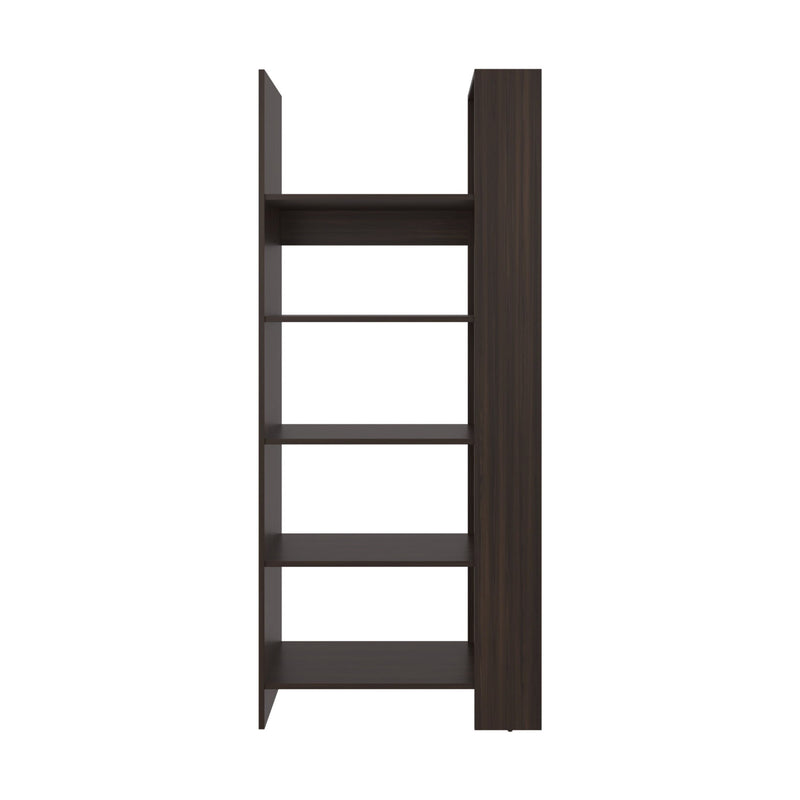 Five Tier Bookcase - Walnut