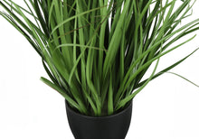 Load image into Gallery viewer, 23" Tall, Artificial Plant, Grass, Indoor, Faux, Fake, Table, Greenery, Potted, Real Touch, Decorative - Green / Black
