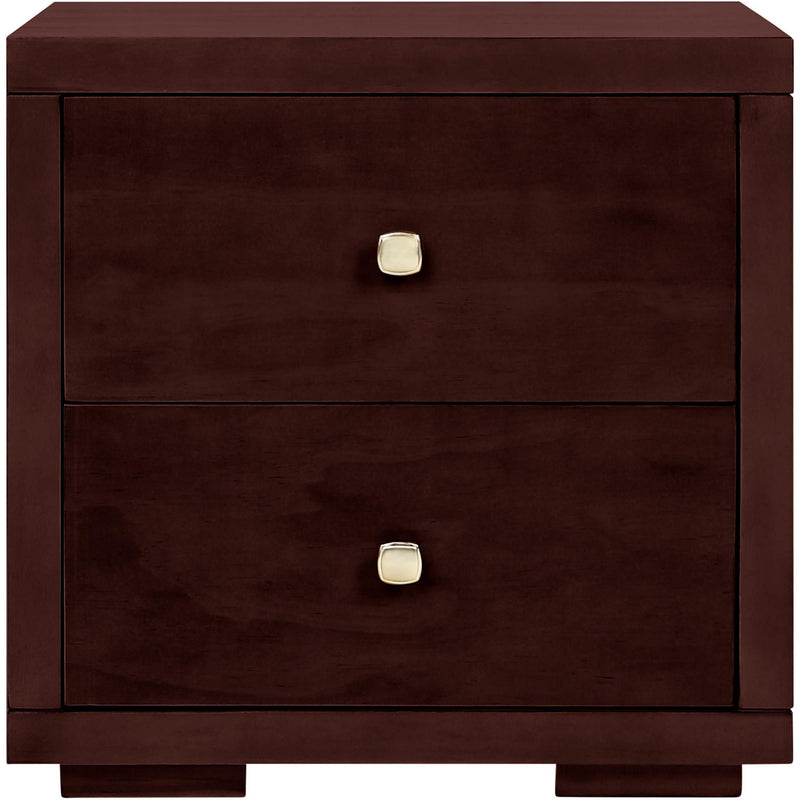 Two Drawer Nightstand - Espresso