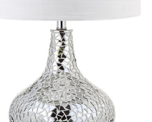 Load image into Gallery viewer, 26" Novelty Table Lamp With Drum Shade - Silver
