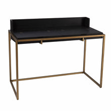 Load image into Gallery viewer, Writing Desk - Black / Gold
