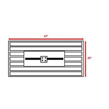 Load image into Gallery viewer, Living Source International Steel Propane/Natural Gas Outdoor Fire Pit Table with Lid
