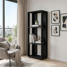 Load image into Gallery viewer, Three Tier Bookcase (737976) - Black
