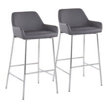 Load image into Gallery viewer, Daniella - Contemporary Fixed Height Barstool (Set of 2)
