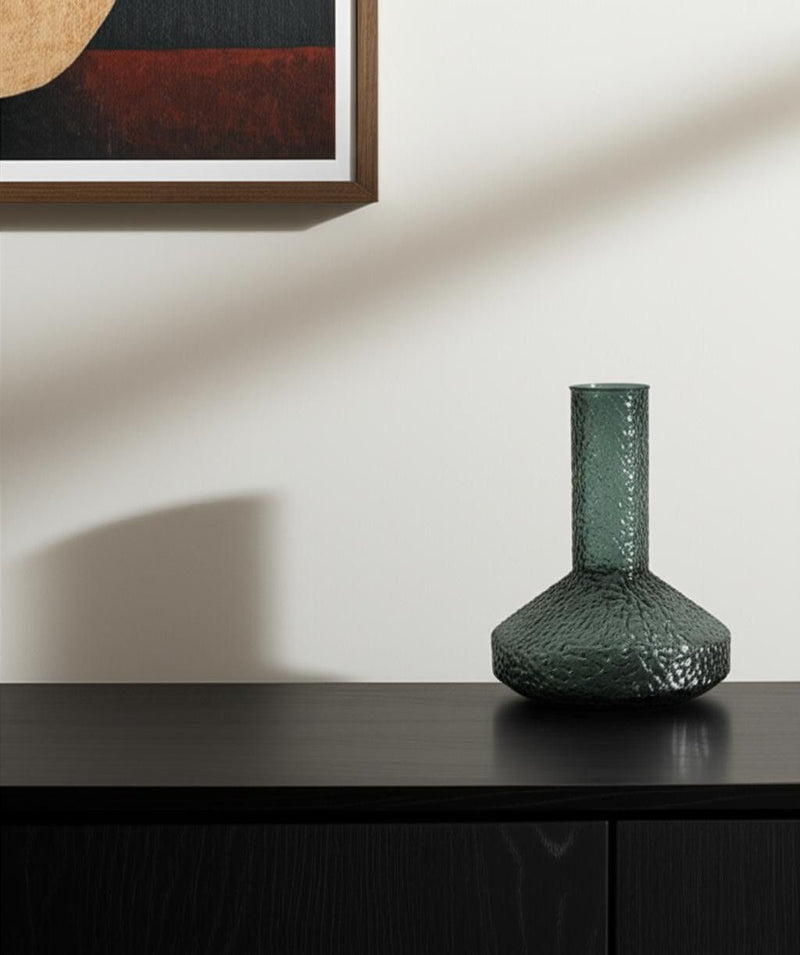 Faceted Table Vase (608316) - Green