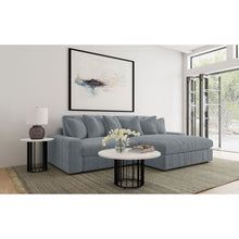 Load image into Gallery viewer, Marcus - Fog Track Arms Reversible Sectional With Pillows - Fog
