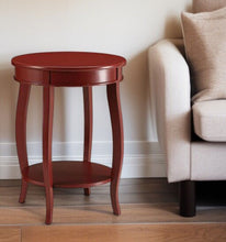 Load image into Gallery viewer, Pop Of Color Finish Side Table - Red
