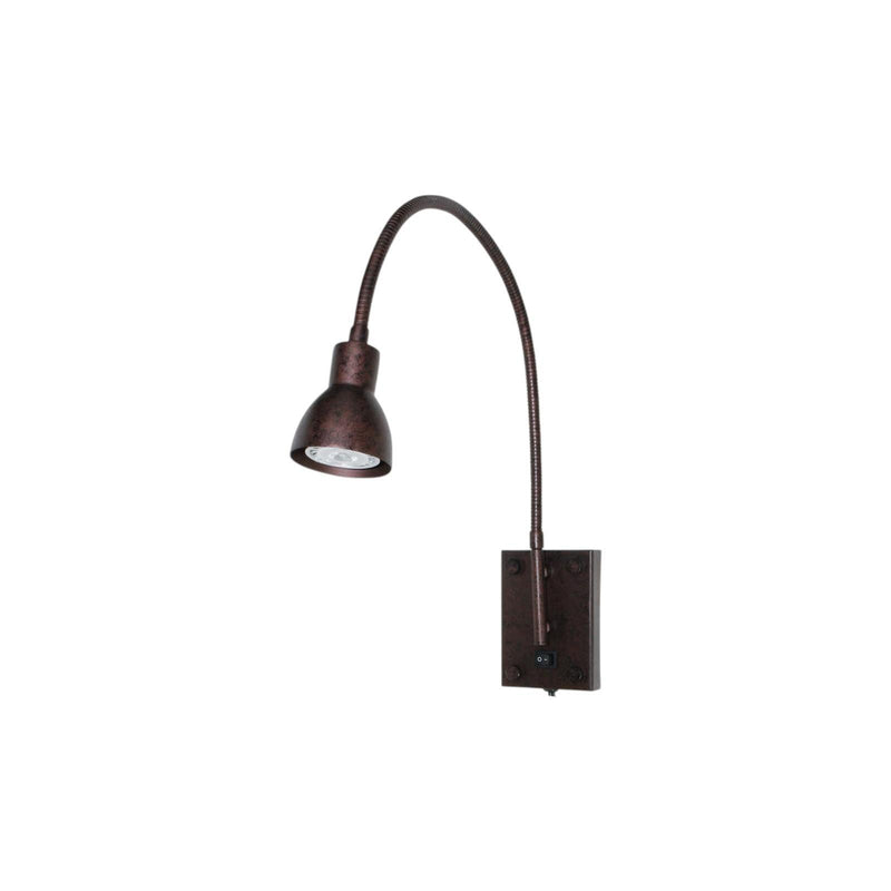 Spotlight Wall Sconce - Rust