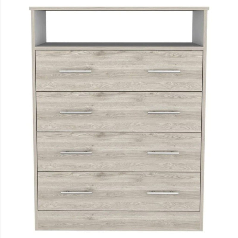 4 Drawer Dresser - Light Gray