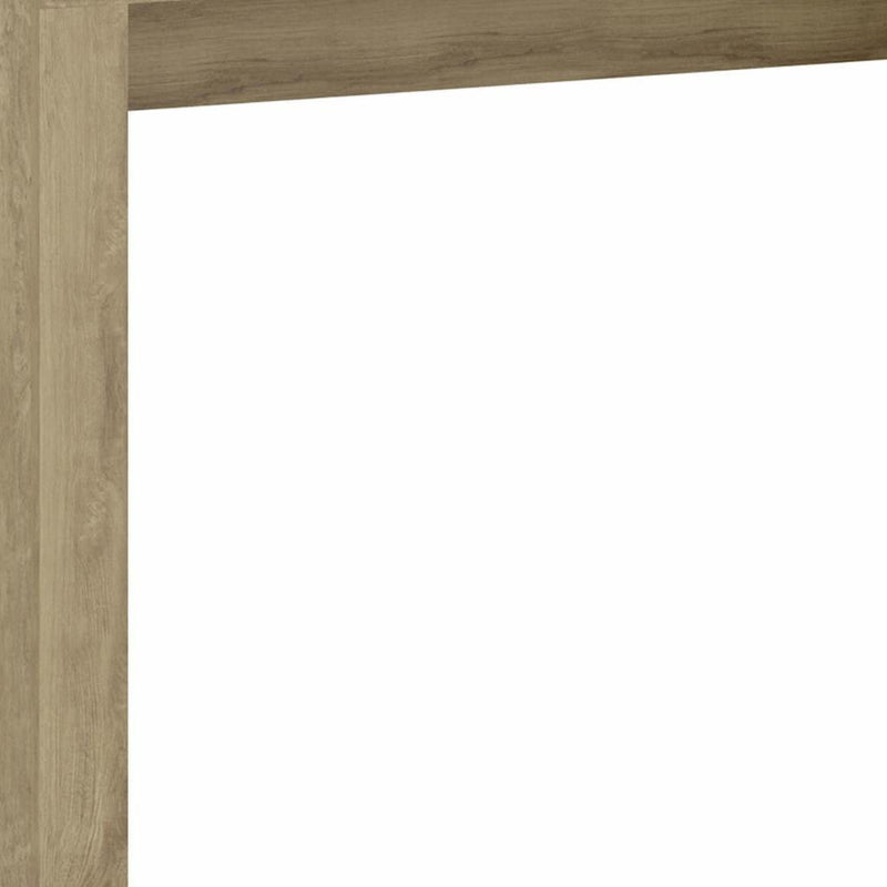 Writing Desk With Two Drawers - Oak / Light Brown