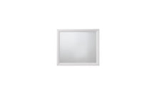 Load image into Gallery viewer, 35" Square Framed Mounted Dresser Mirror - White
