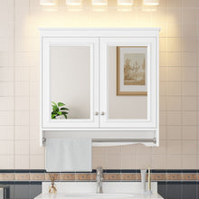Load image into Gallery viewer, Modern Wall-Mounted Mirror Cabinet With Adjustable Shelves, Soft-Close Doors, High-Definition Mirror
