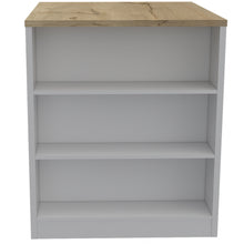 Load image into Gallery viewer, 36" Kitchen Island With Storage - White / Natural
