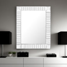 Load image into Gallery viewer, 37" Glass Framed Accent Mirror - Clear
