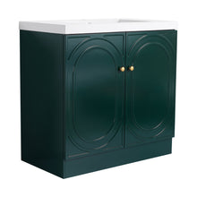 Load image into Gallery viewer, Contemporary Freestanding Bathroom Vanity With Resin Sink &amp; Soft-Close Cabinet Doors
