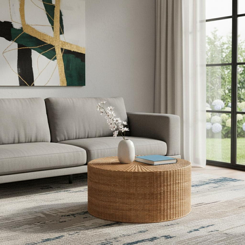 Solid Wood Solid Coffee Table (717422) - Brown