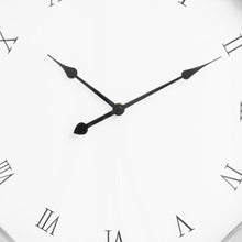 Load image into Gallery viewer, Mirrored Silent Analog Geometric Wall Clock (635637) - Silver
