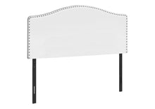 Load image into Gallery viewer, Queen Size, Bed Headboard Only, Upholstered, Transitional - White
