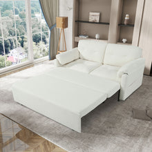 Load image into Gallery viewer, Convertible Pull Out Sofa Bed Queen Size, 3 In 1 With Side Storage
